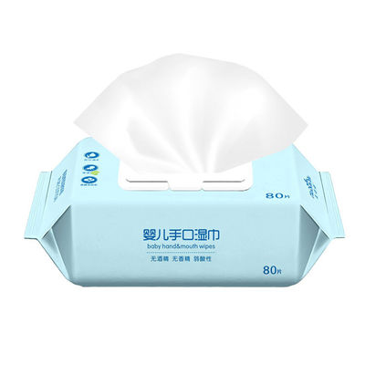 Bamboo Sanitation Baby Disposable Wet Wipes No Alcohol No Flavor