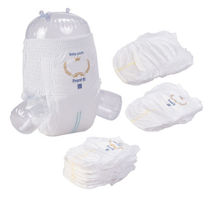 Soft Wear Pull Up Disposable Diapers For Baby Girl Boy