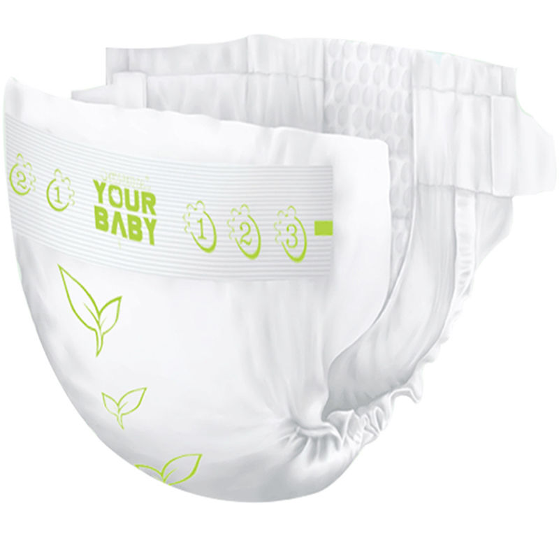 Disposable Pull Up Baby Diaper 3D Leaking Guards Pants High End Tea Diapers